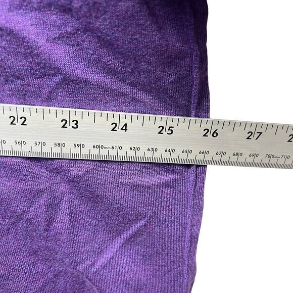 NWT Eileen Fisher Ultraviolet Lightweight Cozy Tencel Stretch Sweater Size Large - Picture 11 of 11